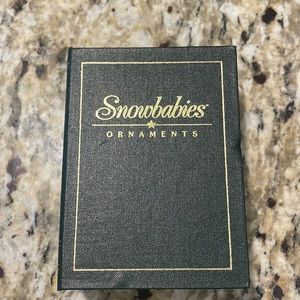 Department 56 snowbabies ornament “give me a push”